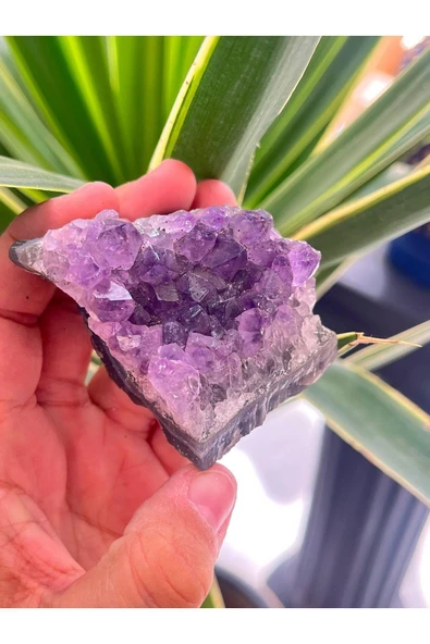 gemsartdeco Gerçek Ametist Doğaltaş - Resim 3