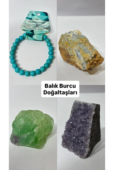 gemsartdeco BALIK BURCU DOĞALTAŞLARI ÖZEL KUTULU ürün görseli