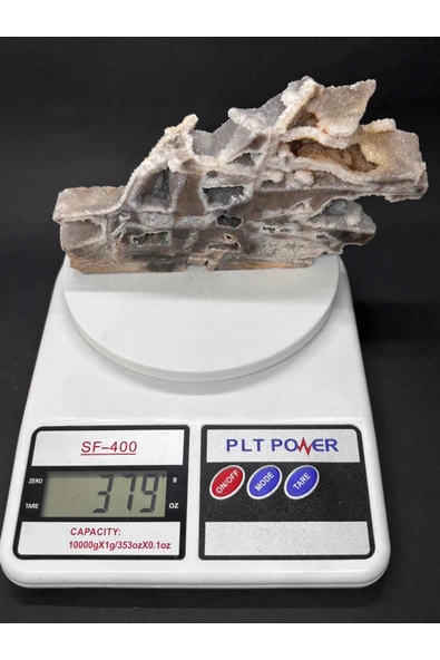 gemsartdeco KALSEDON DRUZE DOĞALTAŞ - Resim 7