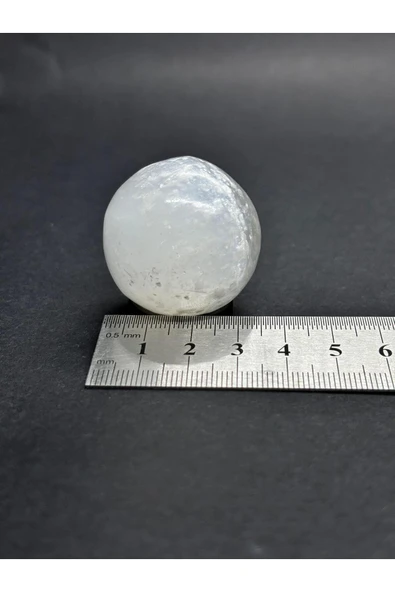 gemsartdeco SELENİT KÜRE DOĞALTAŞ - Resim 5