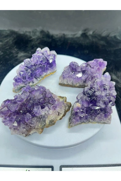 gemsartdeco Brezilya Ametist Doğaltaş 85-90 g - Resim 2