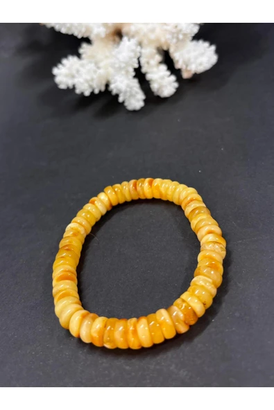 gemsartdeco BALTIK KEHRİBAR BİLEKLİK - Resim 3