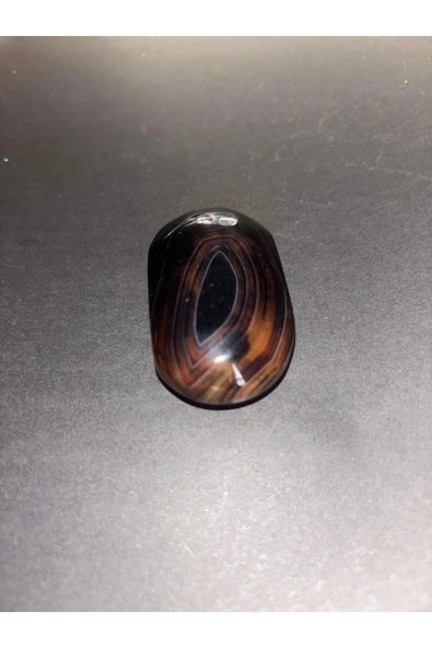 gemsartdeco KAHVE AKİK PALMSTONE DOĞALTAŞ - Resim 4