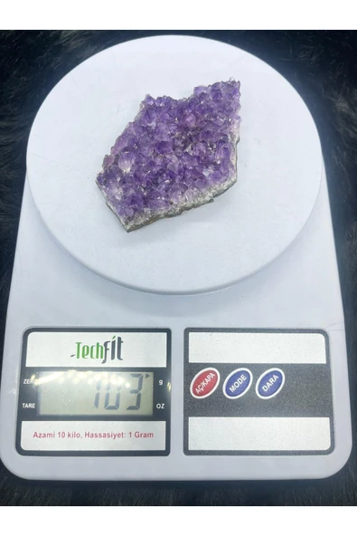 gemsartdeco Brezilya Ametist Doğaltaş - Resim 3