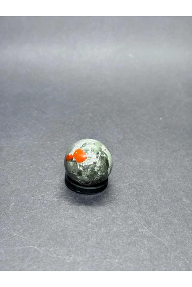 gemsartdeco KAN TAŞI DOĞALTAŞ KÜRE - Resim 3