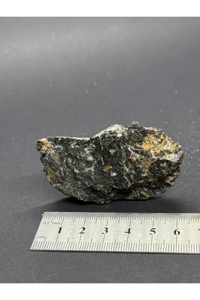 gemsartdeco TURMALİN DOĞALTAŞ NEGATİF ENERJİ KALKANI KÜTLE - Resim 4