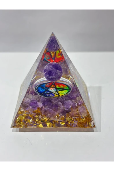 gemsartdeco ENERJİ DÜZENLEYİCİ AMETİST ORGONİT ürün görseli