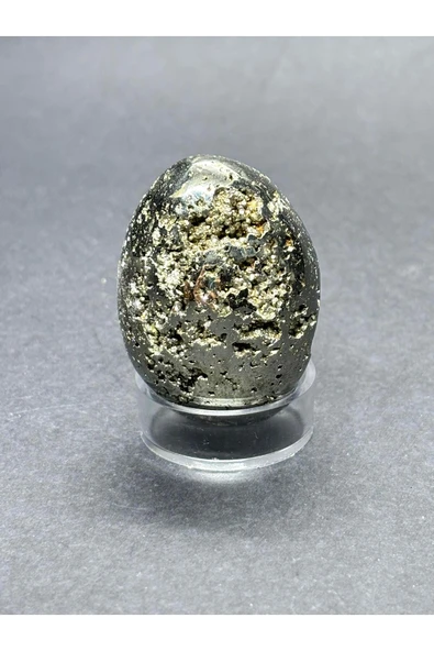 gemsartdeco PİRİT DOĞALTAŞ YUMURTA - Resim 2