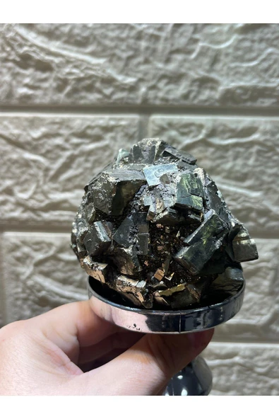 gemsartdeco Pirit Doğaltaş Stantlı - Resim 6