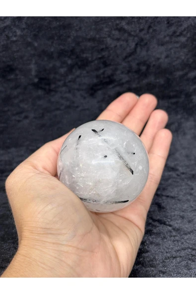 gemsartdeco RUTİLLİ KUVARS DOĞALTAŞ KÜRE ürün görseli