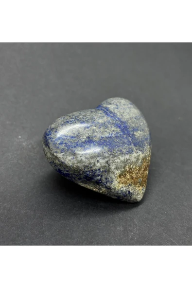 gemsartdeco LAPİS LAZULİ KALP PALMSTONE DOĞALTAŞ ürün görseli 1