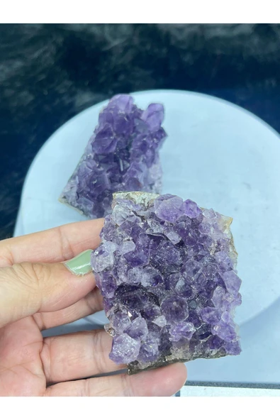 gemsartdeco Brezilya Ametist 110-120 g - Resim 4