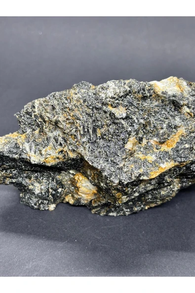 gemsartdeco TURMALİN DOĞALTAŞ NEGATİF ENERJİ KALKANI KÜTLE - Resim 5