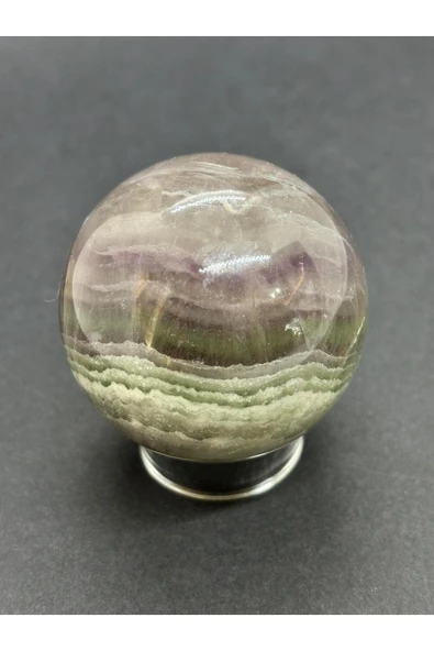 gemsartdeco GÖKKUŞAĞI FLORİT KÜRE DOĞALTAŞ ürün görseli