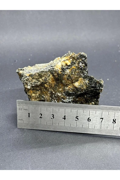 gemsartdeco TURMALİN DOĞALTAŞ NEGATİF ENERJİ KALKANI KÜTLE - Resim 5