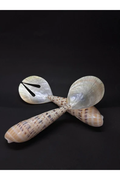 gemsartdeco ORJİNAL SALATA KAŞIK ÇATAL - Resim 3