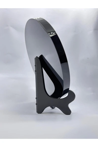 gemsartdeco OBSİDYEN AYNA 15 CM - Resim 2