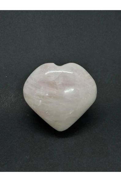 gemsartdeco PEMBE KUVARS KALP PALMSTONE DOĞALTAŞ ürün görseli 1