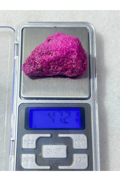 gemsartdeco Ham Yakut AA kalite - Resim 4