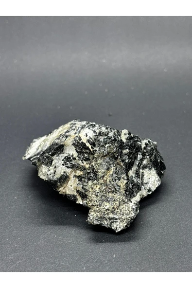 gemsartdeco TURMALİN DOĞALTAŞ NEGATİF ENERJİ KALKANI KÜTLE - Resim 2