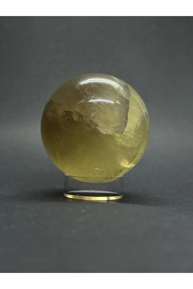 gemsartdeco SİTRİN KÜRE DOĞALTAŞ - Resim 5