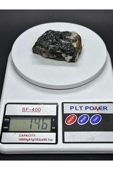 gemsartdeco TURMALİN DOĞALTAŞ NEGATİF ENERJİ KALKANI KÜTLE - Resim 2