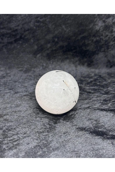 gemsartdeco RUTİLLİ KUVARS DOĞALTAŞ KÜRE - Resim 2