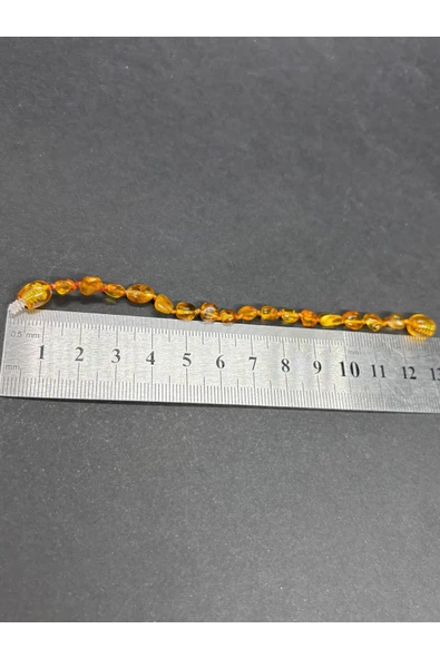 gemsartdeco BEBEK KEHRİBAR BİLEKLİK-AYAKLIK - Resim 6