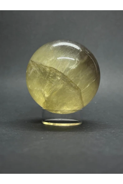 gemsartdeco SİTRİN KÜRE DOĞALTAŞ - Resim 3