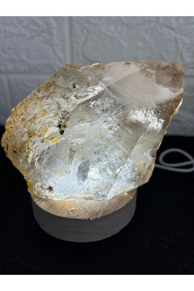 gemsartdeco Kuvars Doğaltaş Huzur Lamba - Resim 6