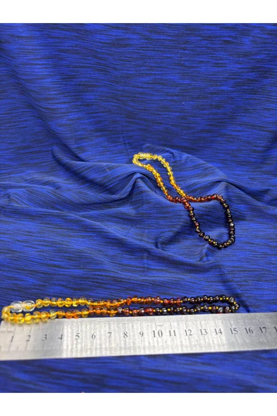 gemsartdeco KEHRİBAR KOLYE FAVORİ MODEL BEBEK ürün görseli