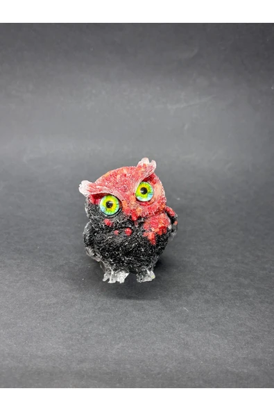 gemsartdeco ONİKS JASPER BAYKUŞ ORGONİTİ - Resim 3