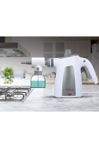 Kiwi KSC-4212 Çok Fonksiyonlu Deterjan Hazneli Buharlı Temizleyici 10 Aparatlı Buhar Makinesi - Resim 5