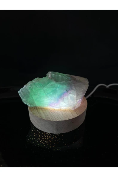 gemsartdeco FLORİT DOĞALTAŞ LAMBA ürün görseli 1