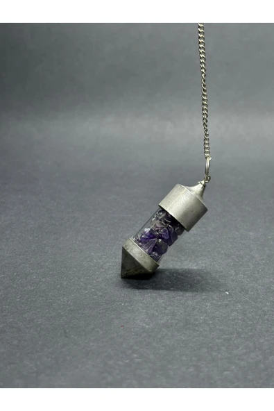 gemsartdeco Ametist Sarkaç - Resim 2