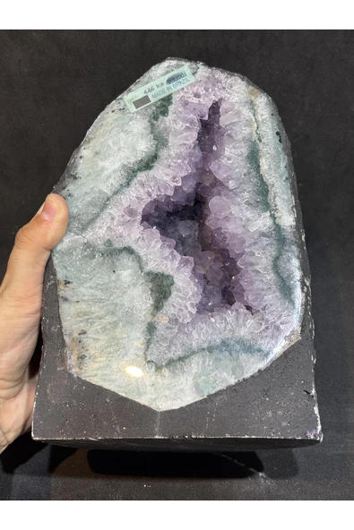 gemsartdeco BREZİLYA AMETİST DOĞALTAŞ JEOT - Resim 3