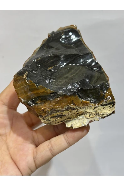 gemsartdeco SİYAH OPAL DOĞALTAŞ - Resim 2