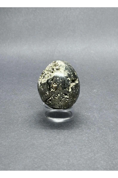gemsartdeco PİRİT DOĞALTAŞ YUMURTA - Resim 3