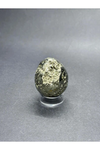 gemsartdeco PİRİT DOĞALTAŞ YUMURTA - Resim 7