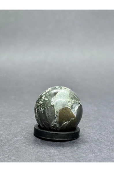 gemsartdeco KAN TAŞI DOĞALTAŞ KÜRE - Resim 4