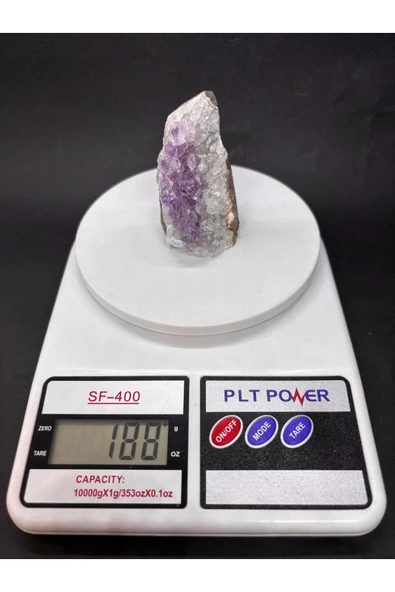 gemsartdeco BREZİLYA AMETİST DOĞALTAŞ JEOT 1 ADET - Resim 6