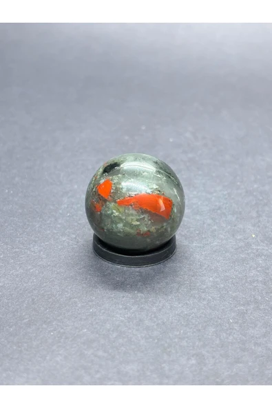 gemsartdeco KAN TAŞI DOĞALTAŞ KÜRE - Resim 2