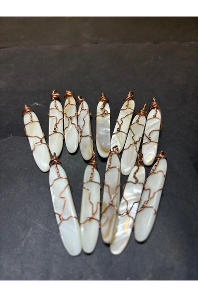 gemsartdeco Sedef Doğaltaş Kolye Ucu ürün görseli