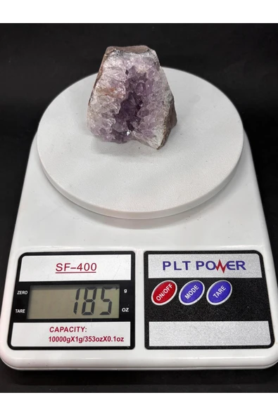 gemsartdeco BREZİLYA AMETİST DOĞALTAŞ JEOT 1 ADET - Resim 5