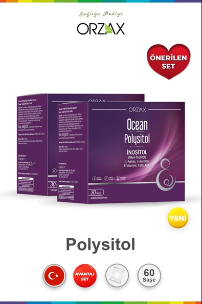 Ocean Polysıtol 400mcg 30 Saşe 2 Adet ürün görseli