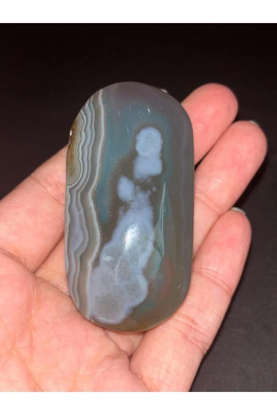 gemsartdeco PALMSTONE YEŞİL AKİK DOĞALTAŞ - Resim 4