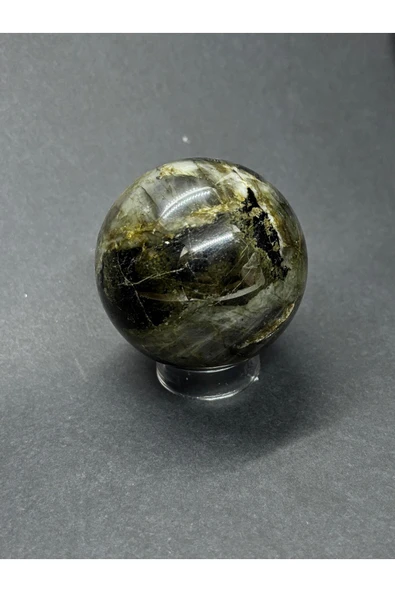 gemsartdeco LABRADORİT KÜRE DOĞALTAŞ - Resim 3