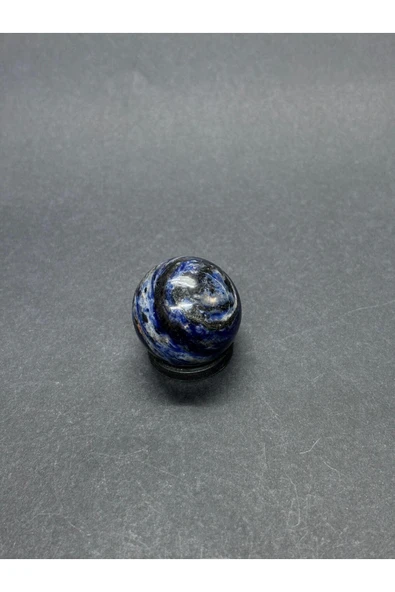 gemsartdeco SODALİT KÜRE DOĞALTAŞ - Resim 3