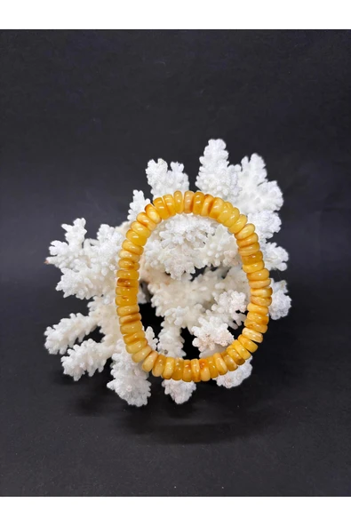 gemsartdeco BALTIK KEHRİBAR BİLEKLİK - Resim 2