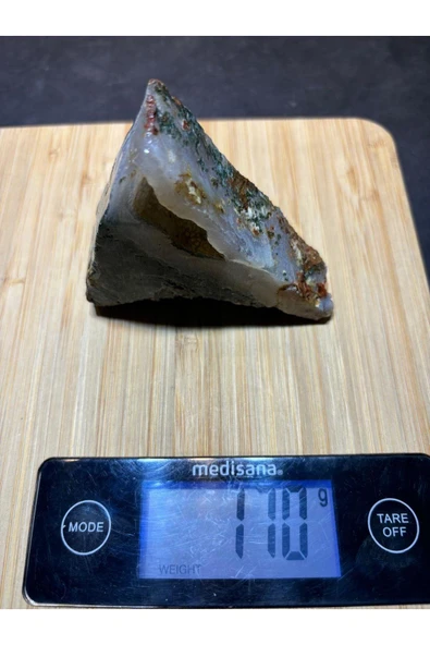 gemsartdeco Yosunlu Akik Doğaltaş - Resim 6